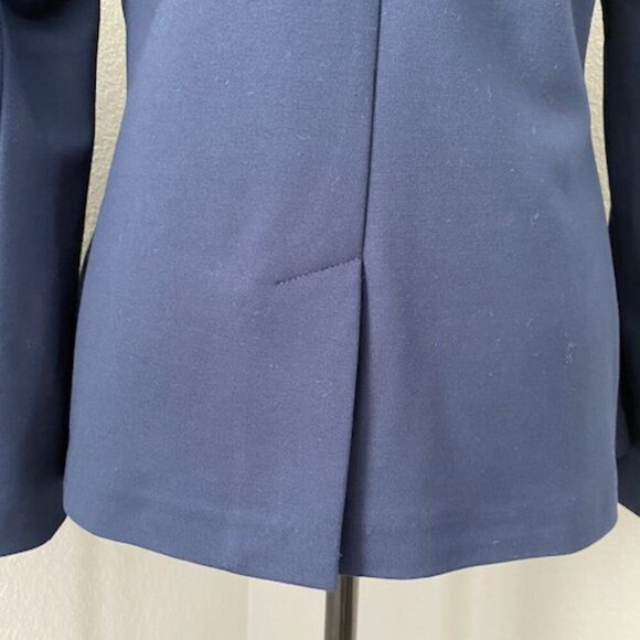 NWOT OLD NAVY Blue Stretch Knit Blazer Jacket Medium - Picture 8 of 12